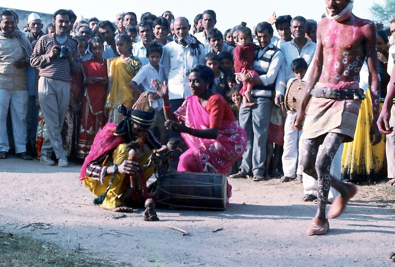 Hijras en un ritual hindú