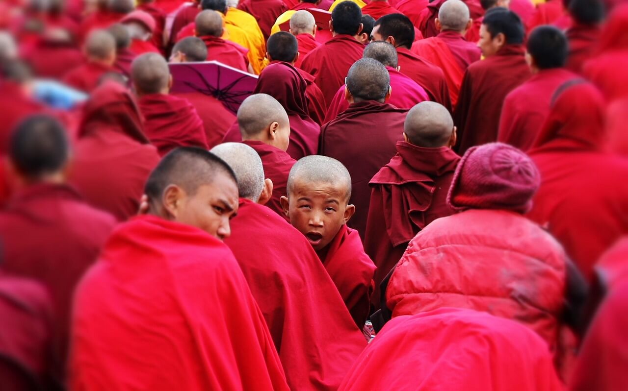 El Dalai Lama, líder del budismo tibetano en el exilio