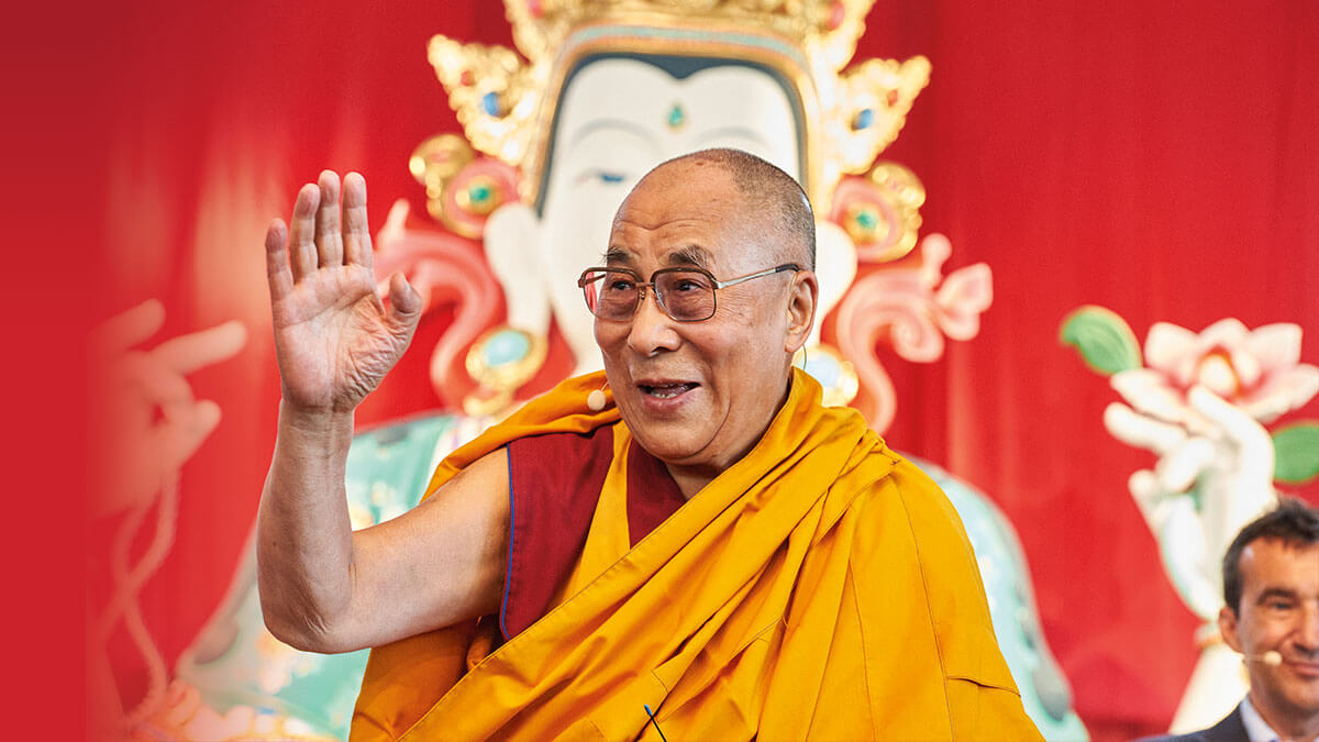 El Dalai Lama, líder del budismo tibetano en el exilio
