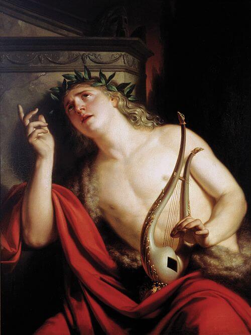 El músico Orfeo obra de Franc Kavci