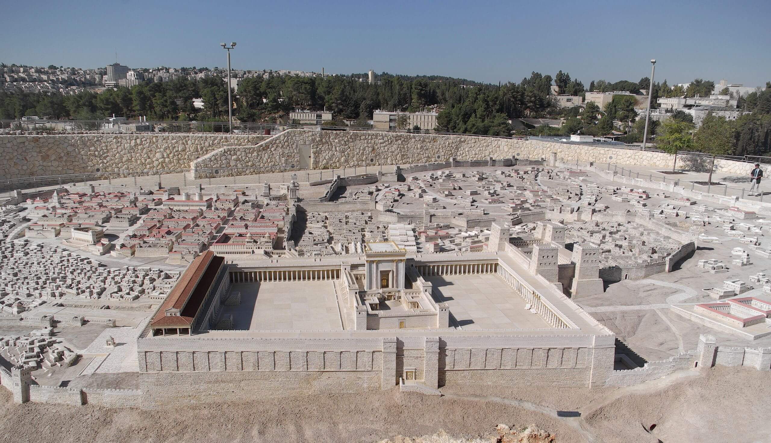 Maqueta del Templo de Salomón en Jerusalén